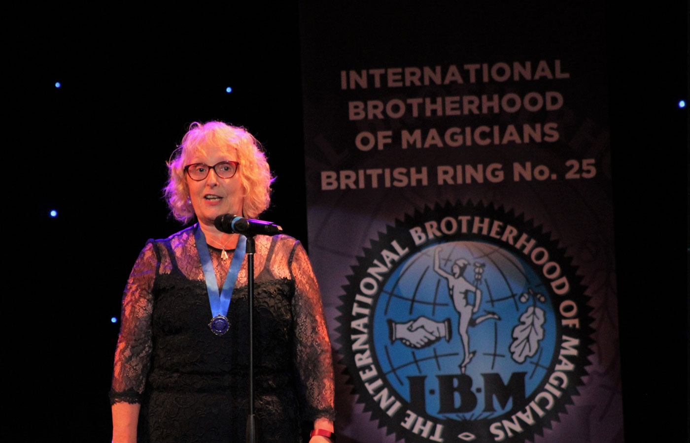 Moira Fletcher at a British Ring event